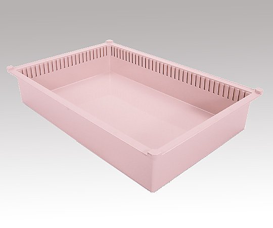 トレー(モジュールシリーズ)　64-10タイプ（深さ10cm）帯電防止　ピーチ画像