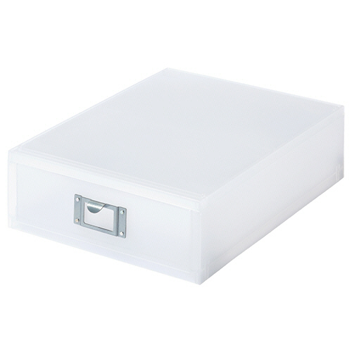 MEDIX A4ﾌｧｲﾙﾕﾆｯﾄ W260×D350×H98mm ﾎﾜｲﾄ 1個画像