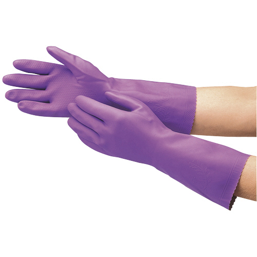 ﾐﾕｷ ﾋﾞﾆｰﾙ厚手 裏毛付 L ﾊﾞｲｵﾚｯﾄ 1双画像