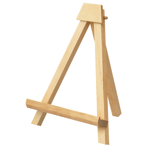 木製ｲｰｾﾞﾙ 卓上ﾀｲﾌﾟ SSｻｲｽﾞ ﾅﾁｭﾗﾙ木目 1ｾｯﾄ(10個)画像