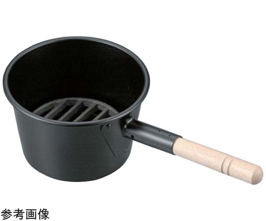 木柄鉄ジャンボ火起し（鉄目皿付）大画像