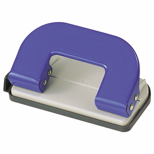 2穴ﾊﾟﾝﾁ 10枚穿孔 ﾌﾞﾙｰ 1台画像