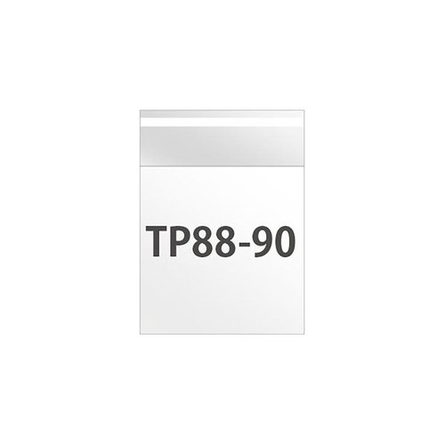 TP88-90 テープ付OPP袋88mm×90mm(100枚) ヘッズ画像