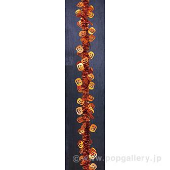 ハロウィンパンプキンモール（オレンジ／ブラック）