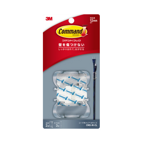 コマンドフックコード用クリアＭ１パックＸ１０画像