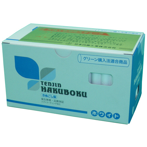 工事用雨天ﾁｮｰｸ 白 1箱(100本)