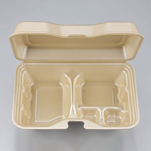 シーピー化成 弁当容器 VK-612-3 キャメル画像