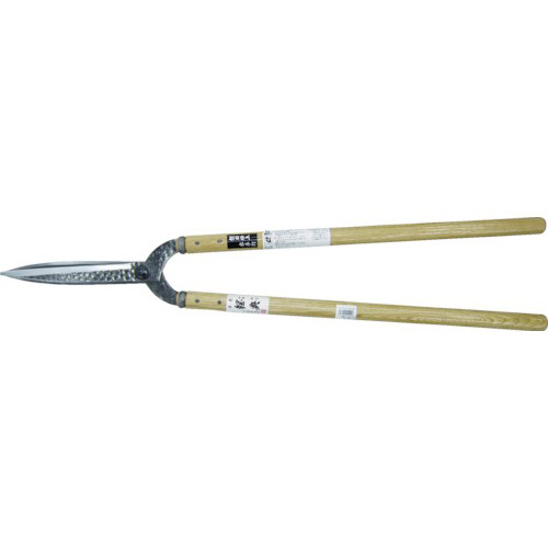 鋼典 葉刈鋏 ﾜｲﾔｰ仕上和釘打桂 2尺栗柄入 1丁画像