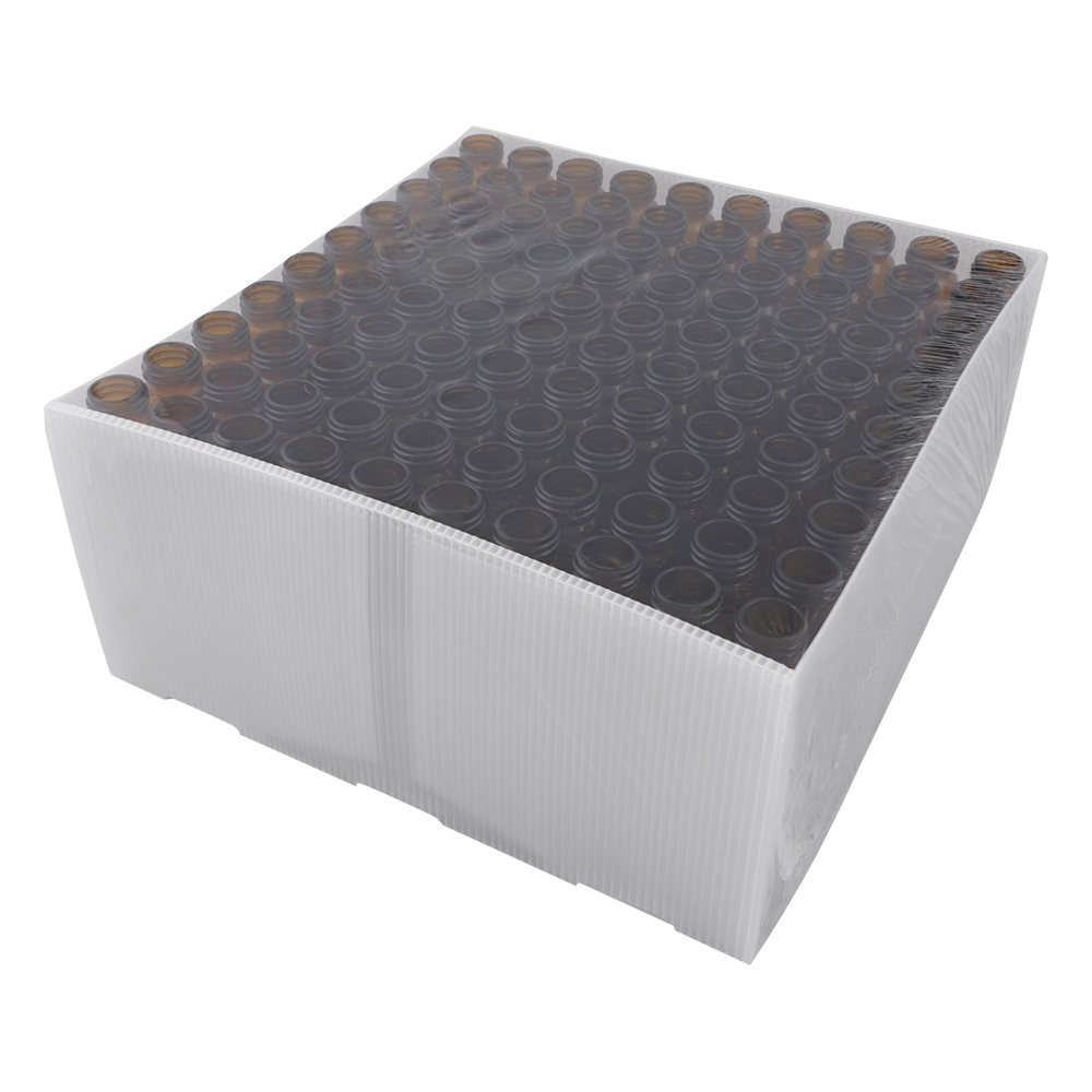 アズラボバイアル瓶 本体のみ 60mL 褐色 1袋（100本入）