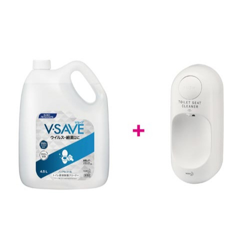Ｖ－ＳＡＶＥ便座除菌Ｃ４．５Ｌ＋専用ディスペンサー画像