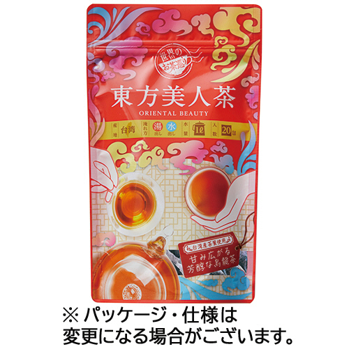世界のお茶巡り 東方美人茶 1ｾｯﾄ(240ﾊﾞｯｸﾞ:20ﾊﾞｯｸﾞ×12袋)