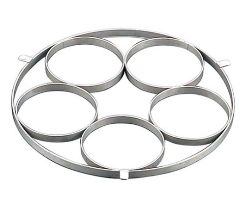 EBM 18-8 ゆで麺鍋用リング Bタイプ φ135×5穴画像