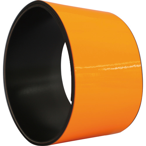 蛍光ﾏｸﾞﾈｯﾄｼｰﾄ 50mm×1m ｵﾚﾝｼﾞ 1巻画像