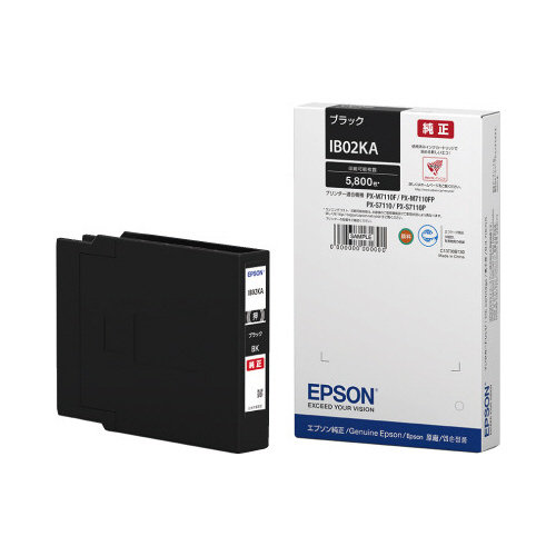 純正インク　ＩＢ０２ＫＡ　ブラック
