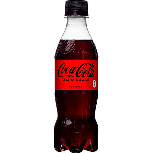 ｺｶ･ｺｰﾗ ｾﾞﾛｼｭｶﾞｰ 350ml ﾍﾟｯﾄﾎﾞﾄﾙ 1ｹｰｽ(24本)画像