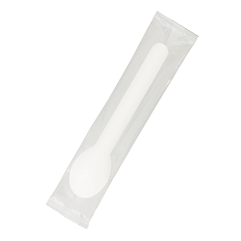 紙製スプーン１５８ｍｍ　単袋　１００本袋入画像