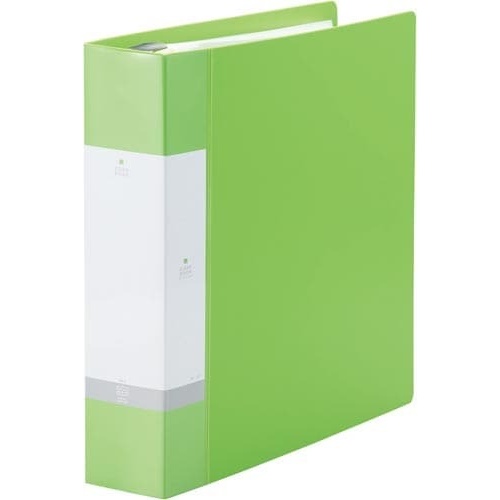 クリヤーブック交換式　黄緑　Ａ４縦背幅６５ｍｍ画像