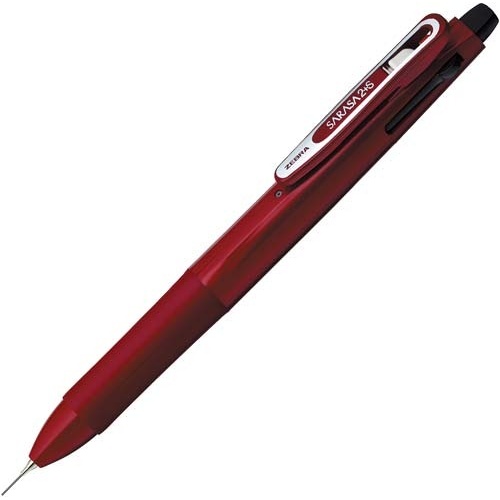 多色ボールペン　サラサ2+SB　レッド軸