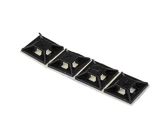 結束バンドベース HC 長さ 12.5mm 幅 12.5 mm ナイロン 66 黒 1袋（50個入）