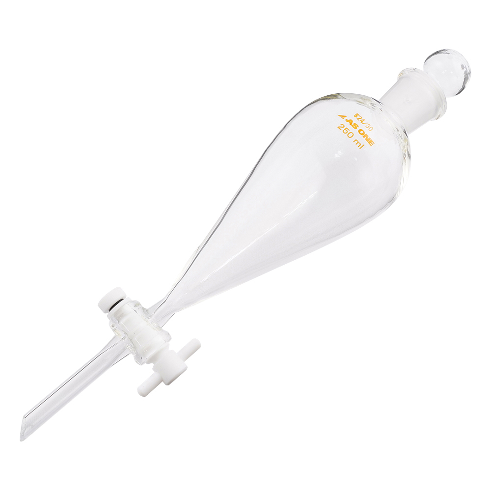 スキーブ型分液ロート　テフロン（R）プラグ付　250mL画像