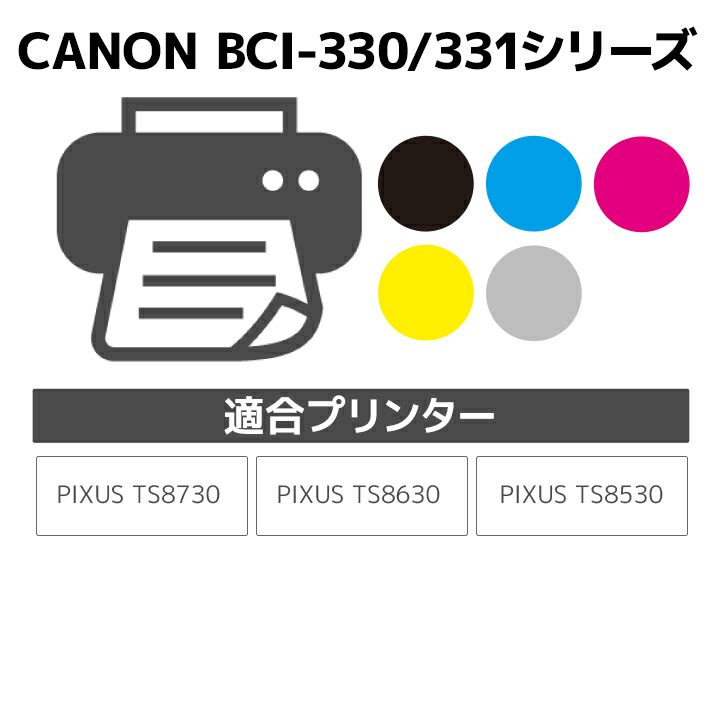 キヤノン用 互換リサイクルインク