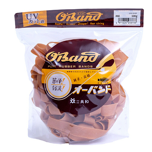 ｵｰﾊﾞﾝﾄﾞ #40 内径101.5mm 500g入 透明袋 1袋画像