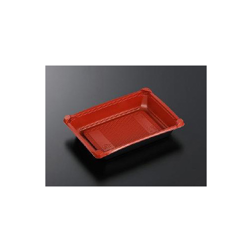 中央化学 どんぶり容器 CT クイックパック-6 赤-BK 本体画像