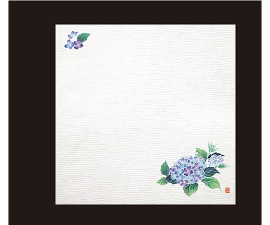 耐油しぼり懐敷 4寸(100枚入) あじさい画像