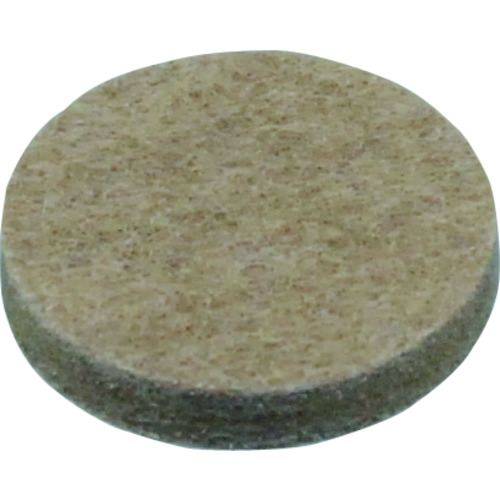 光　硬質フェルト　ブラウン　２５ｍｍ丸画像