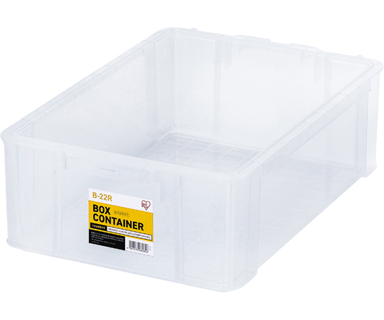 ボックスコンテナ クリア W513×D372×H166mm画像