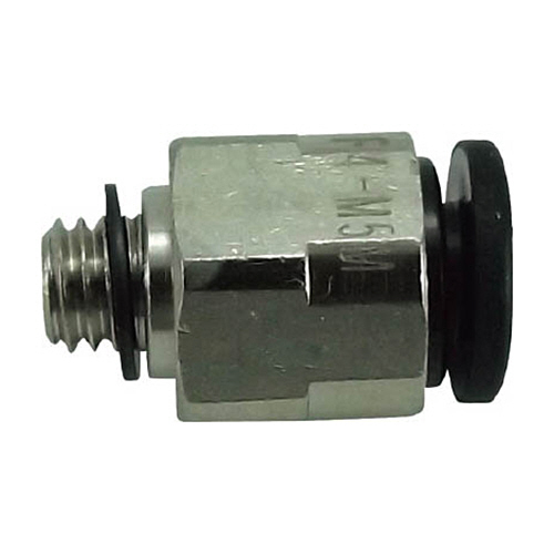 ﾀｯﾁｺﾈｸﾀｰﾌｧｲﾌﾞ ﾒｲﾙｺﾈｸﾀｰ 4mm･M5×0.8 1個画像