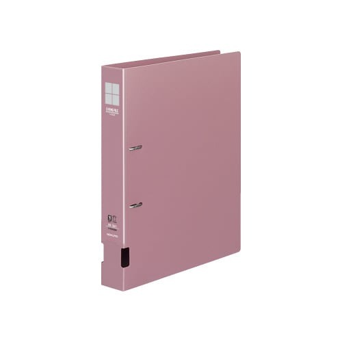 ＤリングファイルＰＰ　桃Ａ４縦背幅４５ｍｍ画像