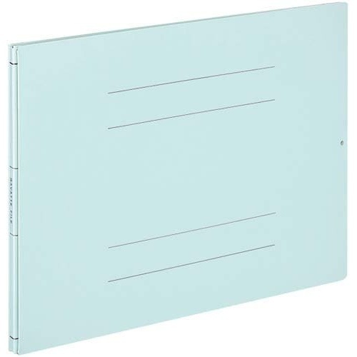 ガバットファイル（活用タイプ・紙製）Ｂ４横青　５冊画像