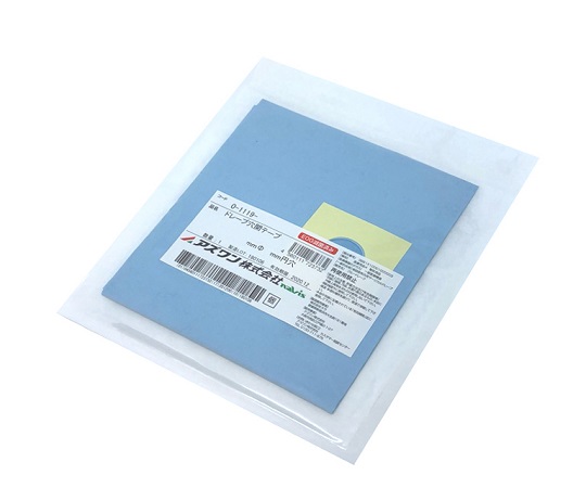 ブルードレープ（穴あき・テープ付き）φ63円穴中央 1袋（10パック入）画像