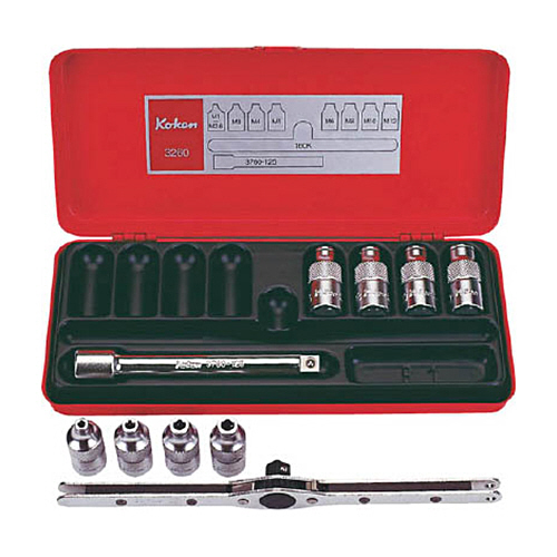 ｺｰｹﾝ ﾀｯﾌﾟﾎﾙﾀﾞｰｾｯﾄ差込角9.5mm10ヶ組 1ｾｯﾄ