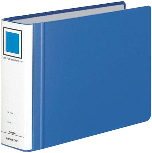チューブエコツインＲ青Ｂ５横背幅６５ｍｍ１２冊以上画像
