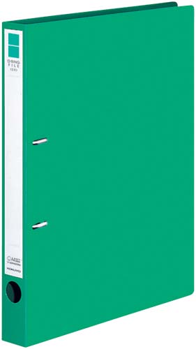 Ｄリングファイル＜ＥＲ＞緑Ａ４縦背幅３４ｍｍ×５画像