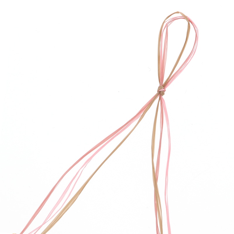 レーヨンラフィア　３×３０　ナチュラルピンク画像