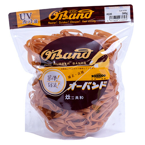 ｵｰﾊﾞﾝﾄﾞ #220 内径51mm 500g入 透明袋 1袋画像