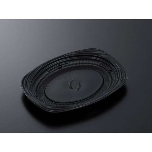 中央化学 軽食容器 CTグルメハウス D24 BK 本体画像