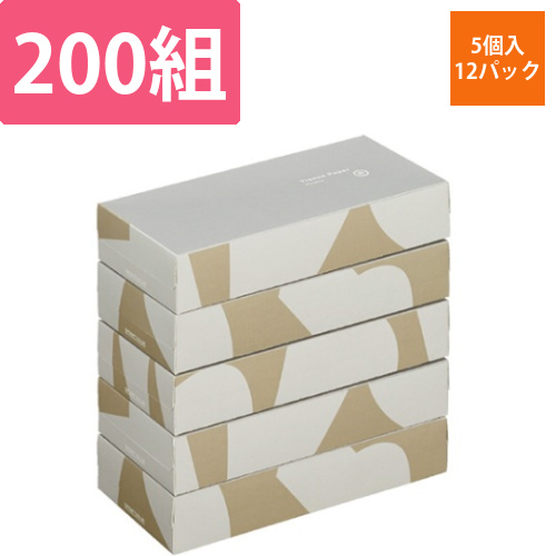 再生ティッシュペーパー　60箱入画像
