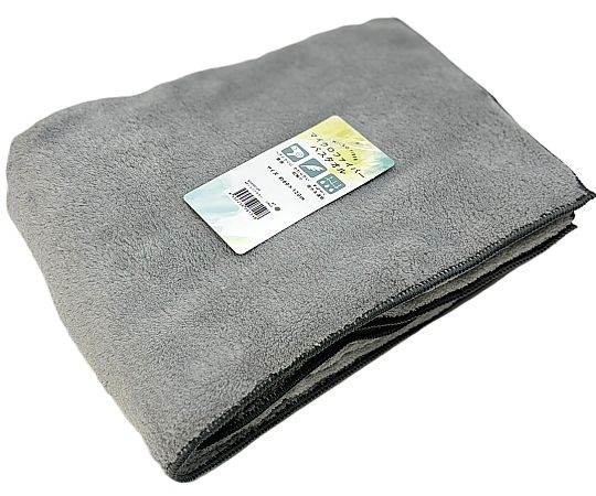 マイクロファイバーバスタオル MF シェリーカラー 60×120cm GRAY 1セット（10枚入）画像