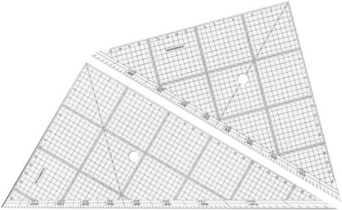 ステッドラー　３０ｃｍ三角定規（レイアウト用）画像