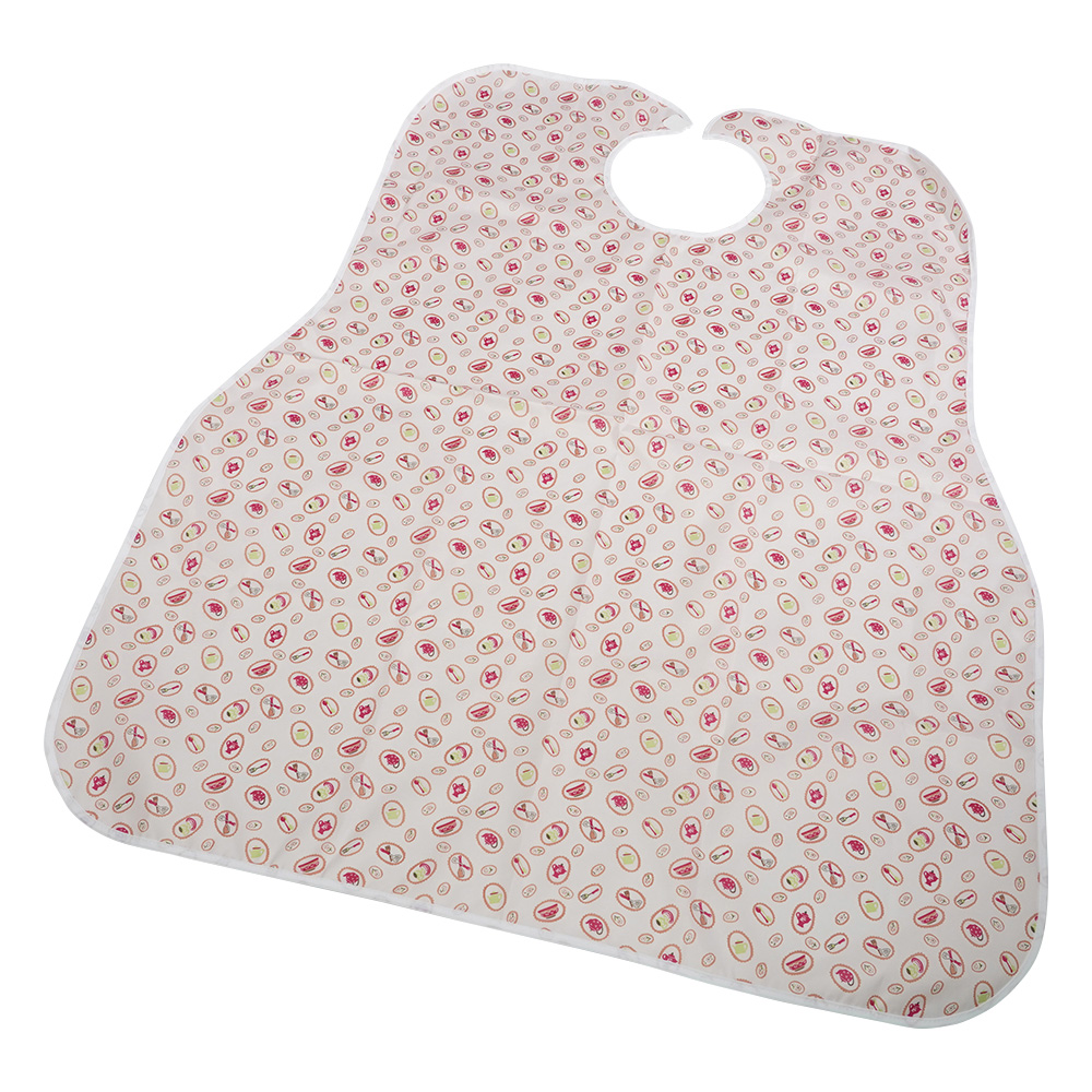 食事用エプロン キッチンピンク画像