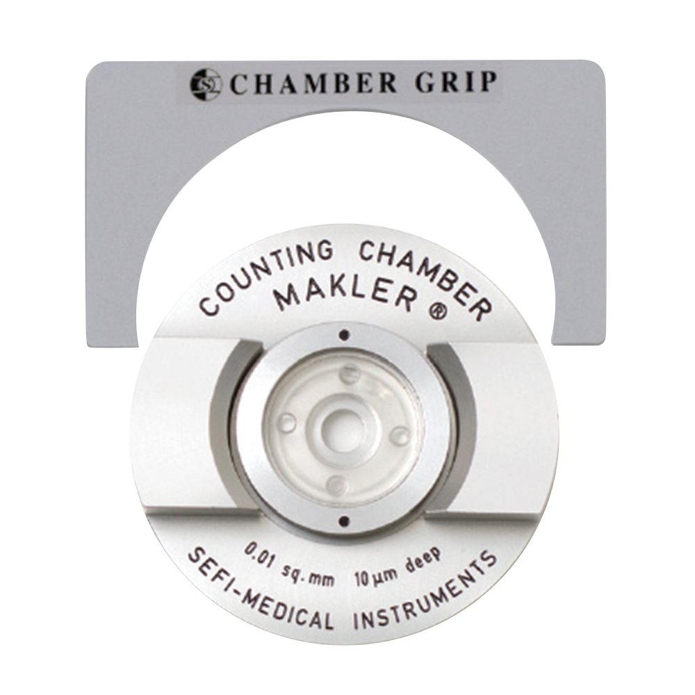 マクラー精子カウントチャンバー 検鏡面サイズφ6mm