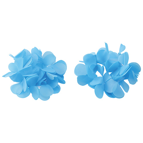 はなのうでわ 大 水色 1ﾊﾟｯｸ(2個)画像