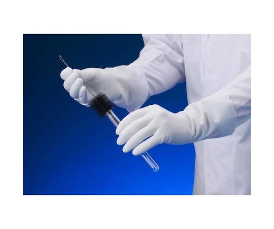 塩化ビニール手袋 まとめ買い 簡易包装ビニール薄手10双入 ホワイト Mサイズ 薄手のビニール手袋が不透明なパッケージに収められた状態