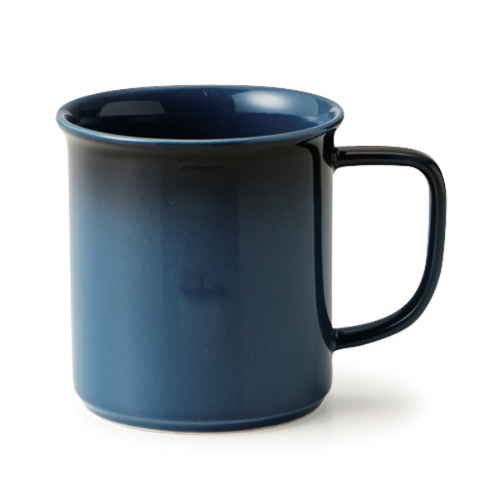 マグカップ 280ml ブレンド Kettle&Dripper&Mug 硬質陶器 ブルー画像