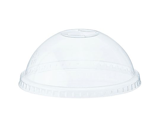 透明カップ A-PET ドーム蓋 口径92mm用 穴なし 50個入画像