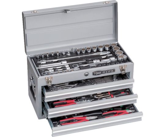 整備用工具セット ツールセット（シルバー仕様） 間口508×奥行232×高さ302mm